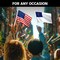G128 Combo Pack: American USA Car Flag & Christian Religious Car Flag 11x17 In | Both Double Sided Printed 150D Polyester | Flagpole Included | Perfect for Festival Celebrations, Parades